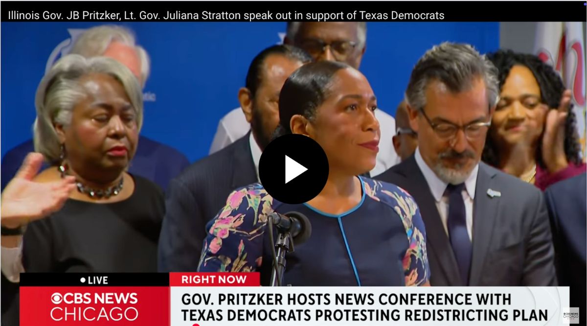 Juliana speaking out about Texas redistricting